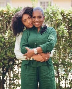 Ivy-Victoria Maurice with her mom, Sheryl Lee Ralph.
